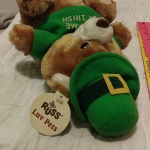 Teddy bear Irishman